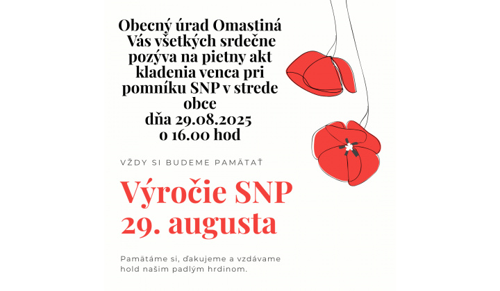 Fotka pre článok Výročie SNP