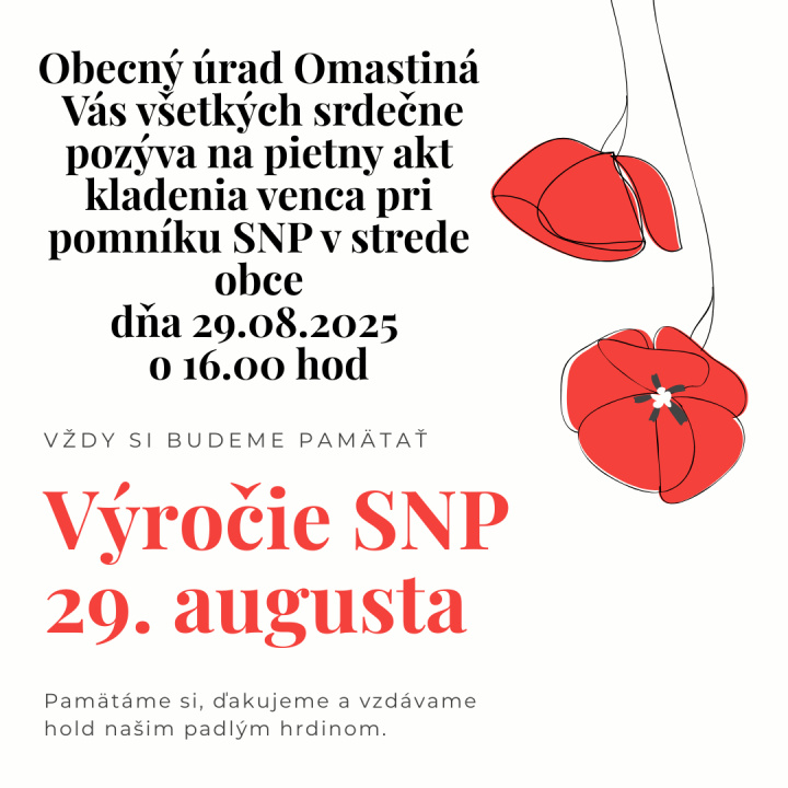 Menšia fotka pre článok Výročie SNP